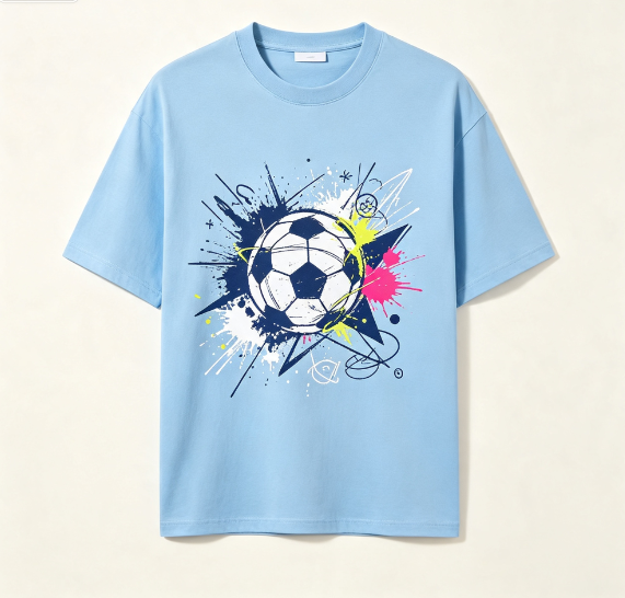 Graffiti Graphic Print Crew Neck T‑Shirt Casual Streetwear Short Sleeve Tee