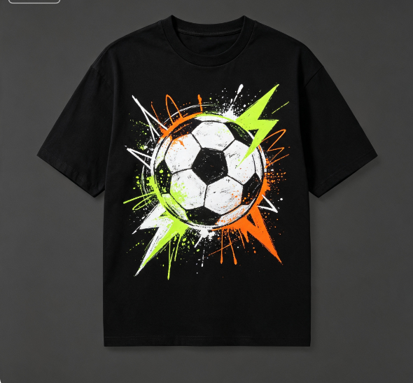 Graffiti Graphic Print Crew Neck T‑Shirt Casual Streetwear Short Sleeve Tee